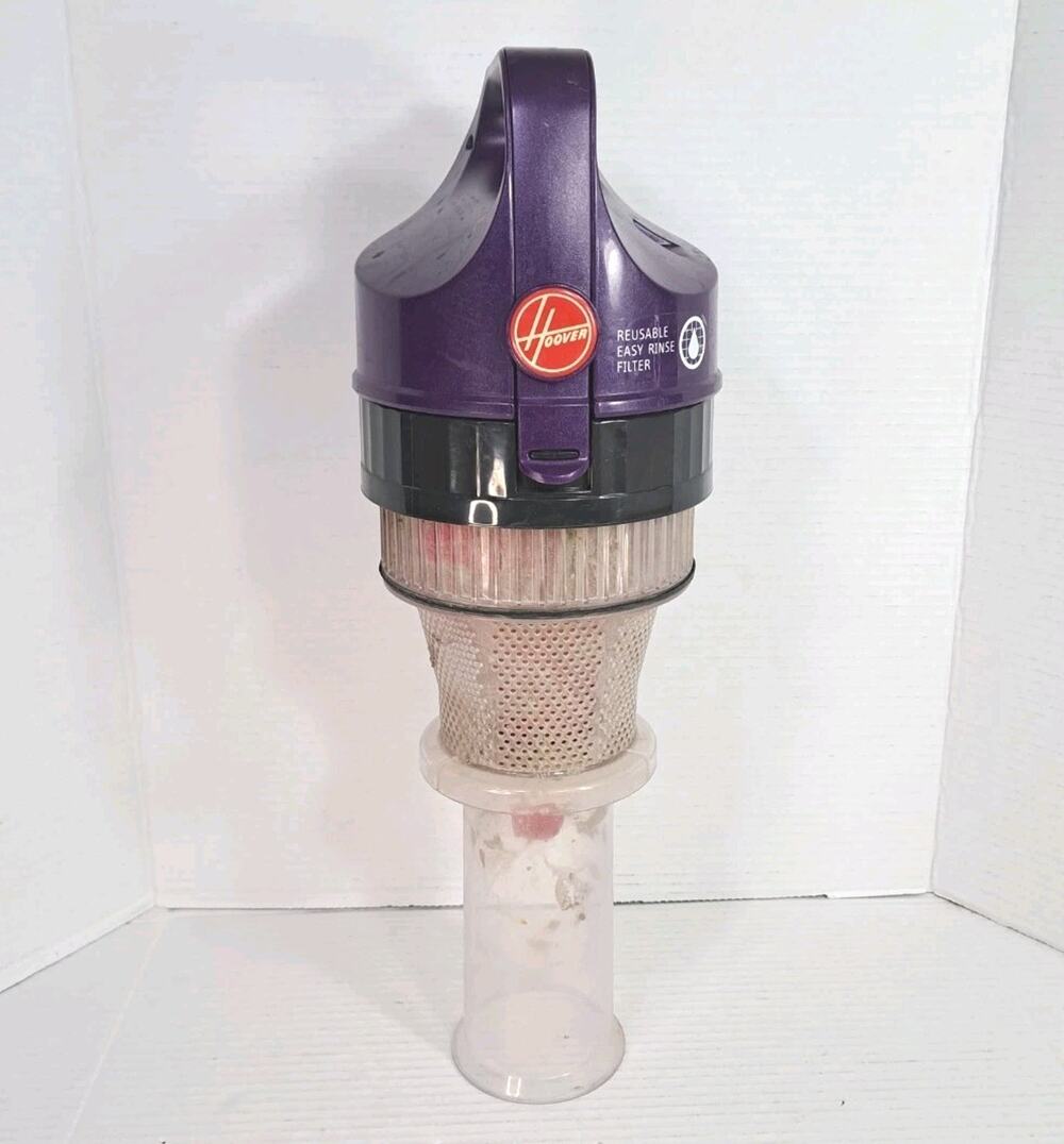 Hoover UH70817 Dirt Cup Lid Filter Assembly Purple OEM Vacuum Replacement Part